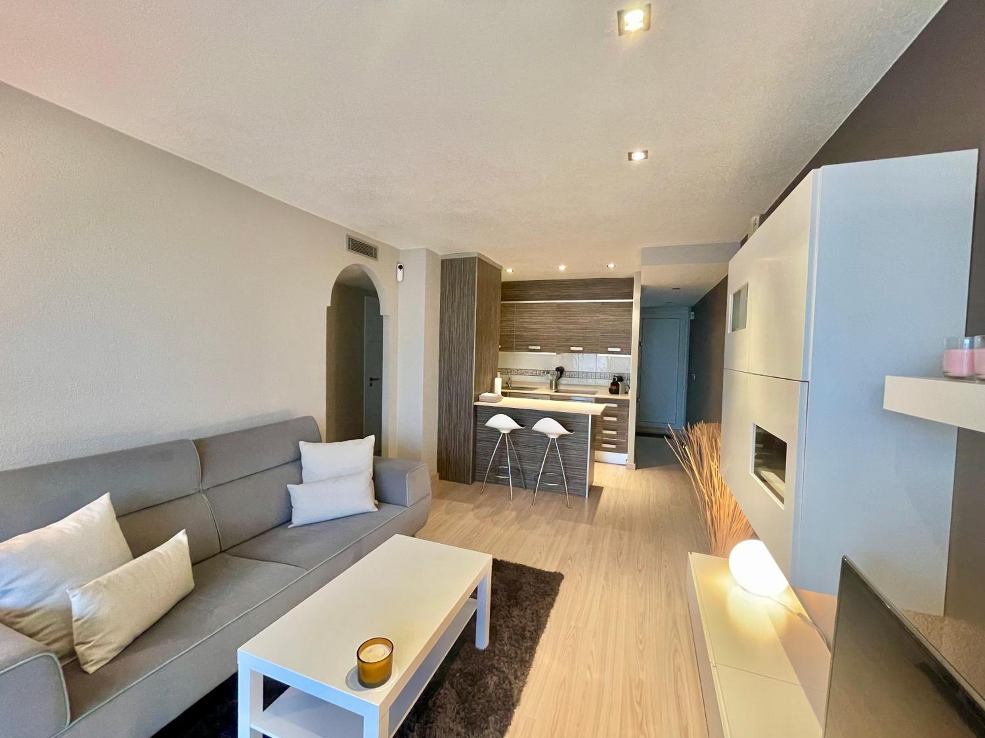 Fantastico Apartamento Con Vistas Al Mar Пеньискола Экстерьер фото